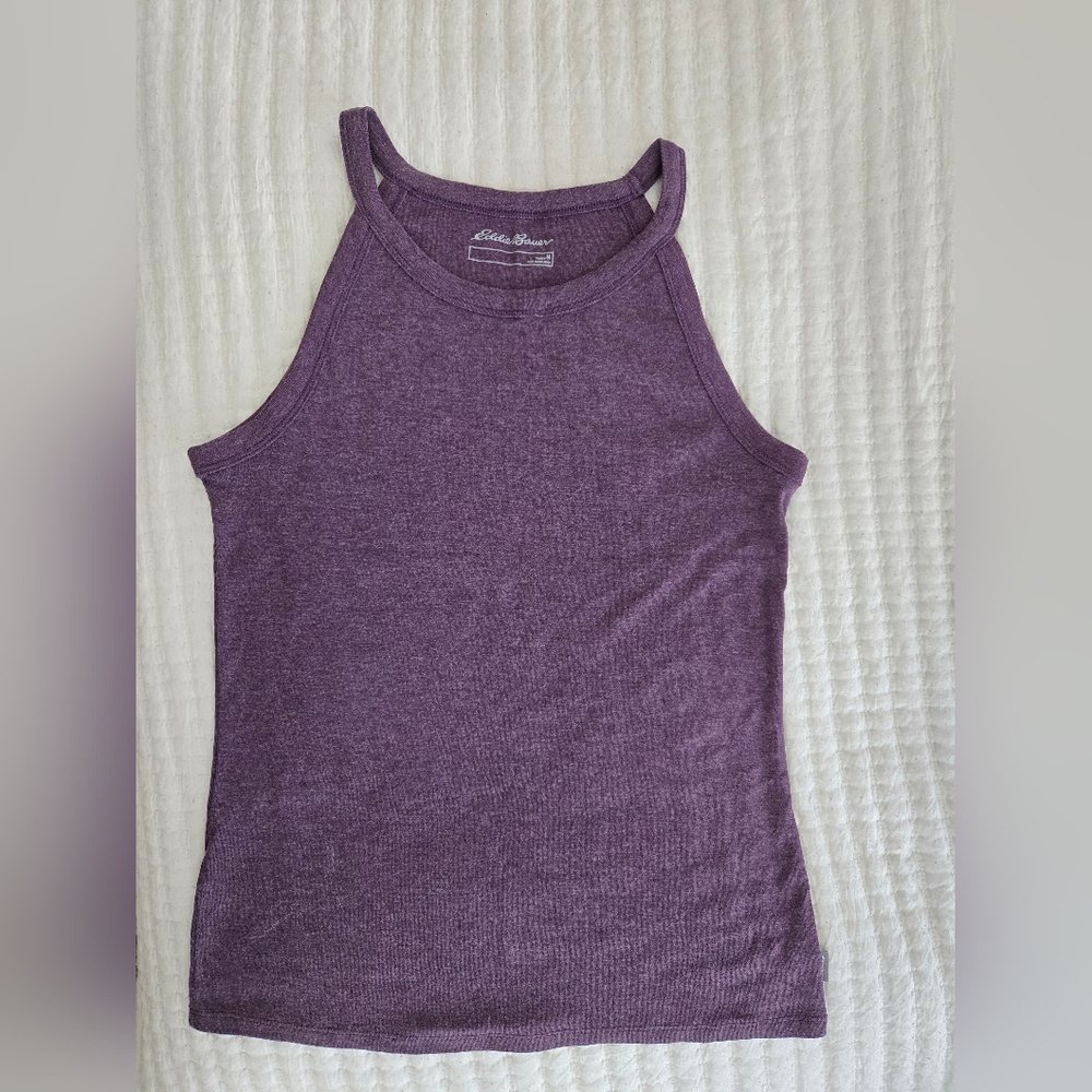 Eddie Bauer Women's Purple Tank Top